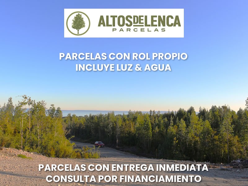 56955253210 - Parcelas Altos de Lenca | Parcelas en Puerto Montt  $34.900.000